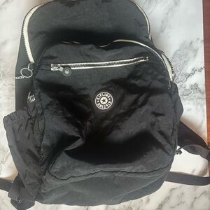 Kipling Black Large Backpack
